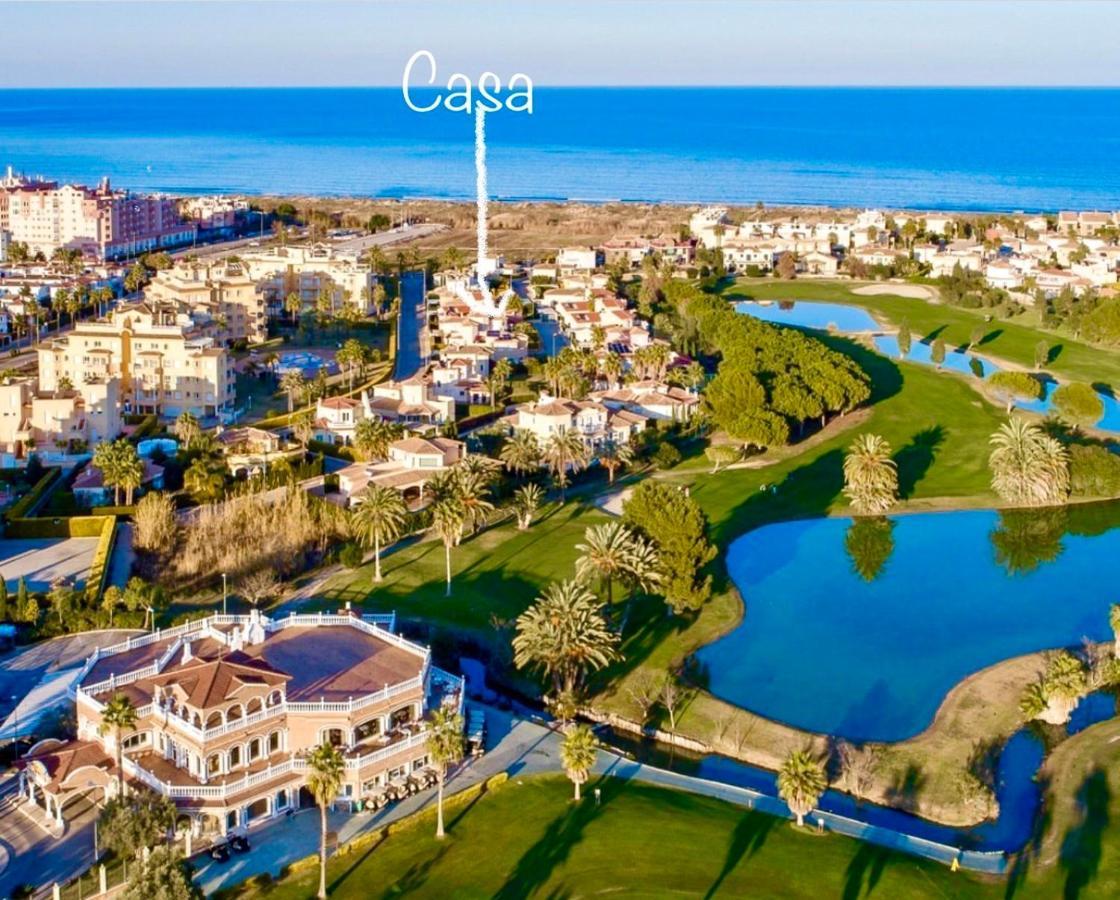 Villa Con Jardin En Oliva Nova Golf A 100M De La Playa Εξωτερικό φωτογραφία